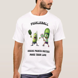 Couples Pickleball T-Shirt by Posh Little Finds