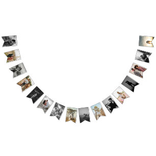 Couples Shower Decor Personalized Photo Banner