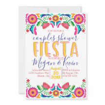 Couples Shower Fiesta Invite,