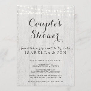 Couple's Shower Invitation - Bridal, Wedding, Baby