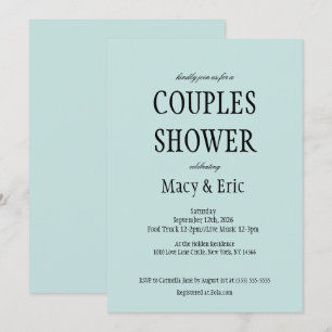 Couples Shower Invite