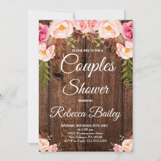 Couples Shower, Wedding Shower Party Invitation
