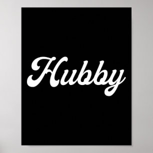 Couples Tee Set Mens Womens Wife Hub Poster