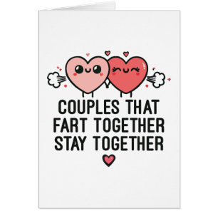 Couples That Fart Together Stay Together - Funny