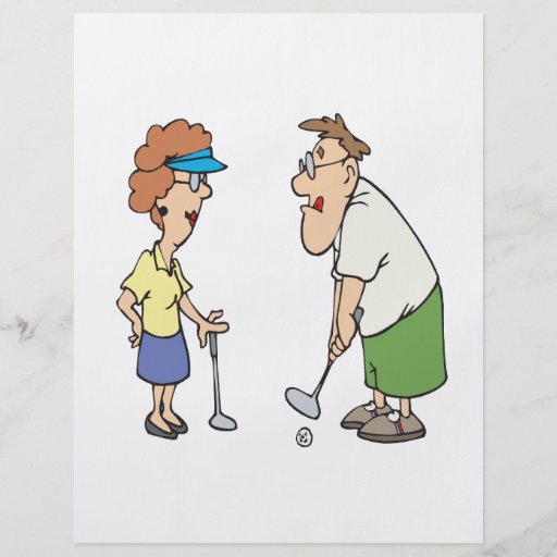 Couples That Golf Together Stay Together Flyer Design | Zazzle