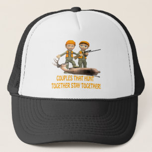 Couples That Hunt Together Stay Together Trucker Hat