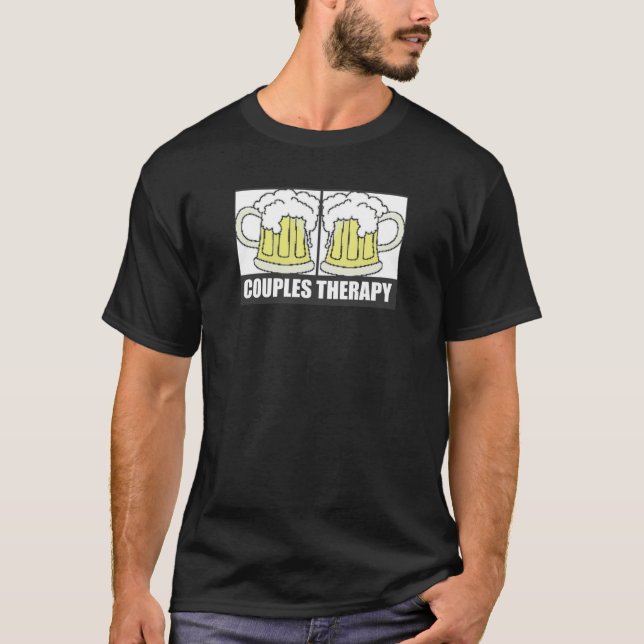 COUPLES THERAPY BEER TEE (Front)