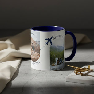 Couples Travel Greatest Adventure Photo Mug