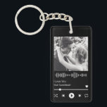 Couples Wedding Anniversary Music Player Key Ring<br><div class="desc">Easily make this trendy personalized music player keychain unique with your custom photo and text. Makes a perfect gift for anniversaries or special occasions.</div>