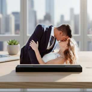 Couples Wedding Photo Cutout Sculpture 