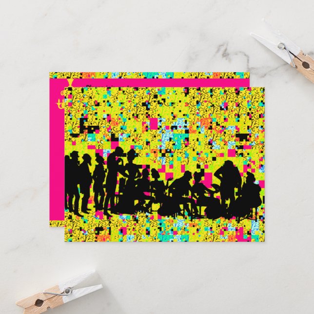 Couple's Wedding Shower Template (Front/Back In Situ)