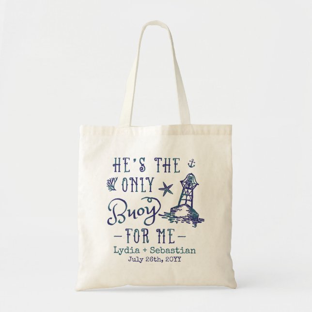 Couples Wife Husband Cute Matching Cruise Vacation Tote Bag (Front)