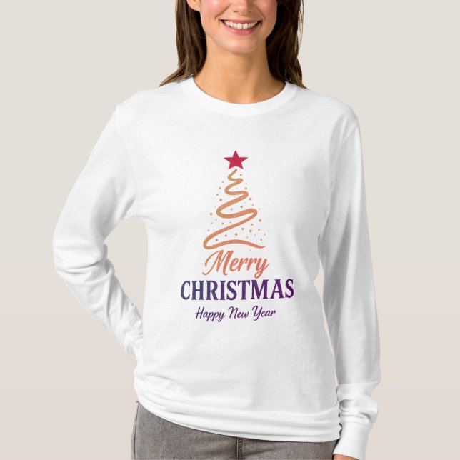 Couples Xmas Tee & Merry Xmas Collection (Front)