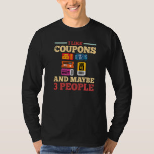Coupon Couponing Beginner Codes Organiser Couponer T-Shirt