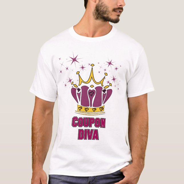 Coupon Diva T-Shirt (Front)
