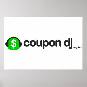 coupon dj poster