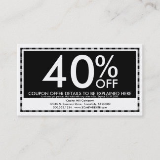 coupon layout