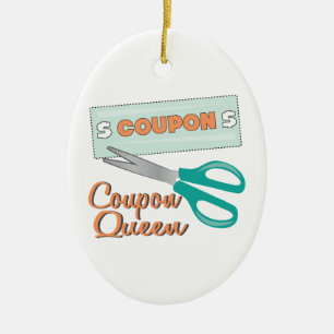 Coupon Queen Ceramic Tree Decoration