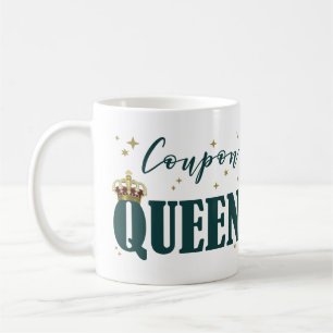 COUPON QUEEN COFFEE MUG
