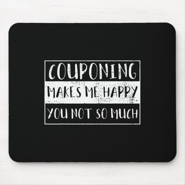 Couponing Vintage  Mouse Mat (Front)