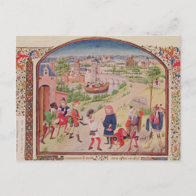 Courage and Cowardice Postcard (Front)