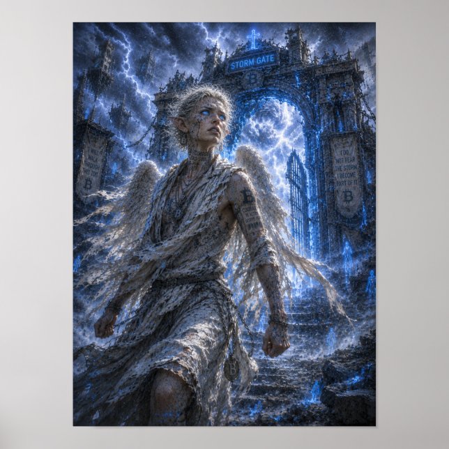 Courage / Angel / Storm Gate Poster (Front)