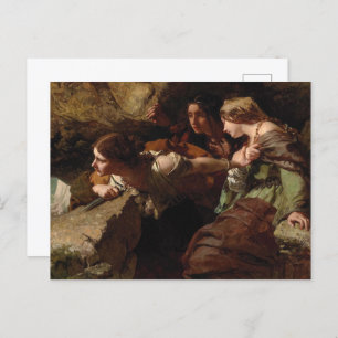 Courage, Anxiety and Despair, Watching the Battle  Postcard