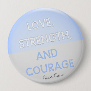 Courage Badge Prostate Cancer (Pale Blue)