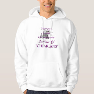 Courage-Candour  & Commitment Hoodie