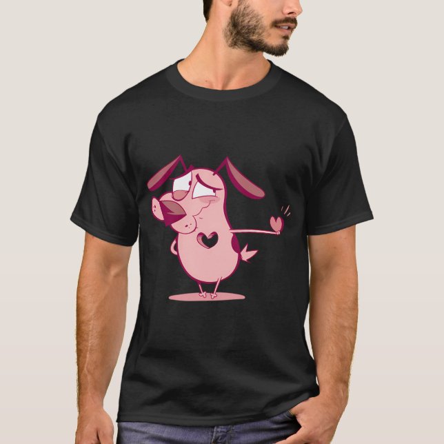 Courage Cowardly Dog T-Shirt (Front)