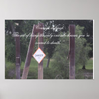 Courage Defined Poster