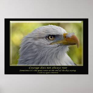 Courage does not always roar poster