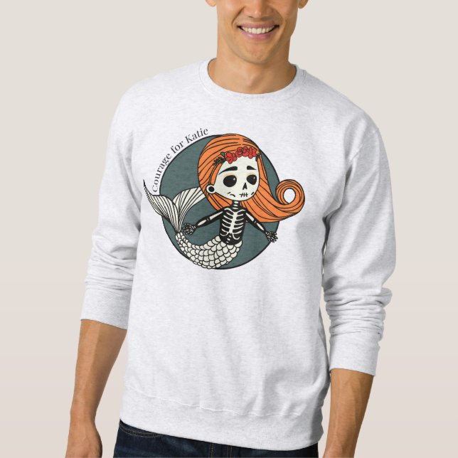Courage for Katie - New Logo Crewneck Sweatshirt (Front)