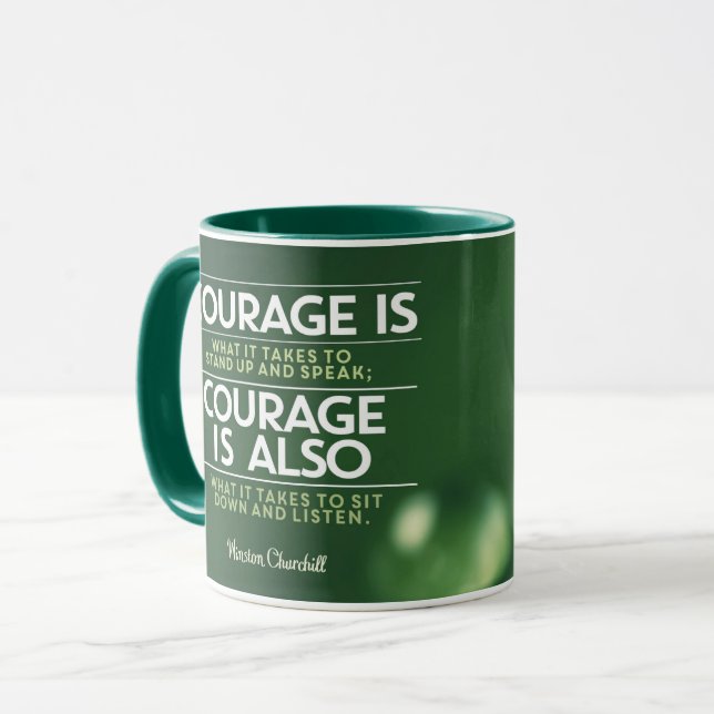 Courage Is What It Takes Mug (Front Left)
