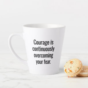 Courage Latte Mug
