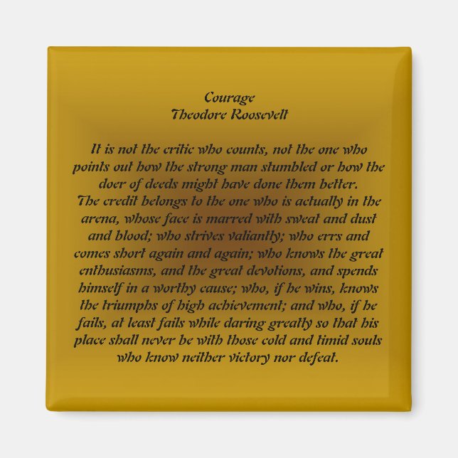 Courage magnet (Front)