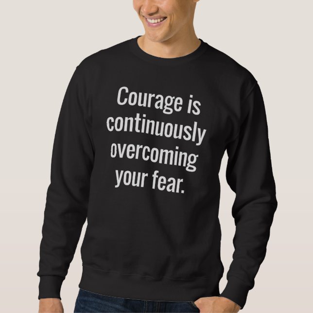 Courage Men's Basic Sweatshirt (Front)
