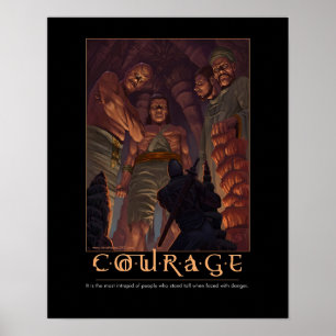 Courage new poster