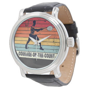 Courage on the court - For tennis fans Watch