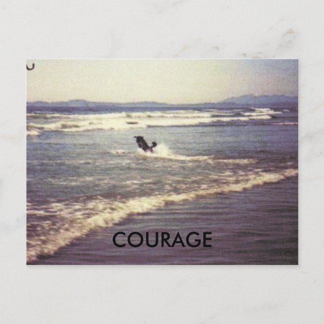 COURAGE POSTCARD (Front)