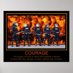 Courage Poster