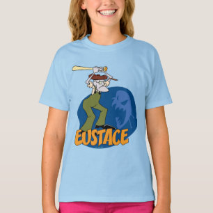 Courage the Cowardly Dog Eustace Graphic T-Shirt