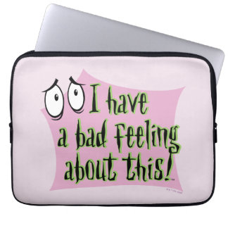 Courage the Cowardly Dog | I Have a Bad Feeling… Laptop Sleeve