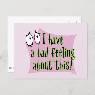 Courage the Cowardly Dog | I Have a Bad Feeling… Postcard