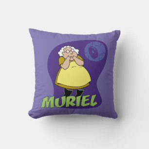 Courage the Cowardly Dog   Muriel Graphic Cushion
