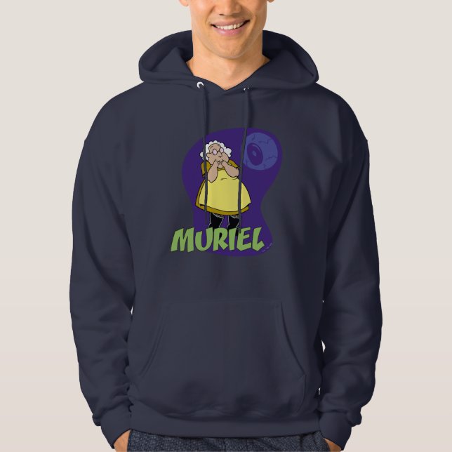 Courage the Cowardly Dog | Muriel Graphic Hoodie (Front)