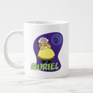 Courage the Cowardly Dog   Muriel Graphic Large Coffee Mug