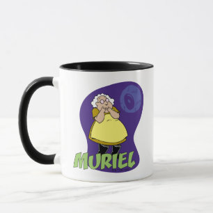 Courage the Cowardly Dog   Muriel Graphic Mug