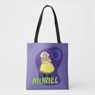 Courage the Cowardly Dog   Muriel Graphic Tote Bag