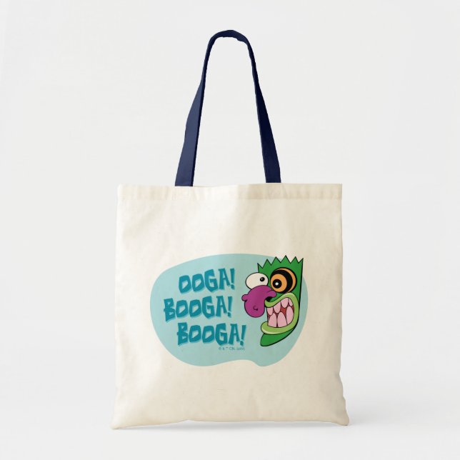 Courage the Cowardly Dog | Ooga Booga Booga! Tote Bag (Front)